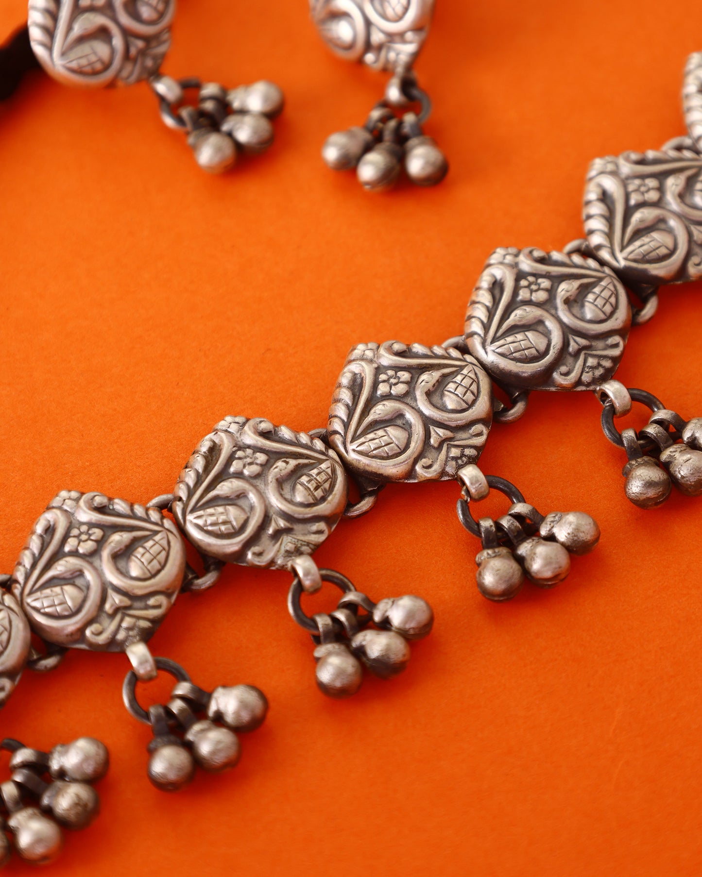 Antique Handcrafted Choker Set in 92.5 Silver