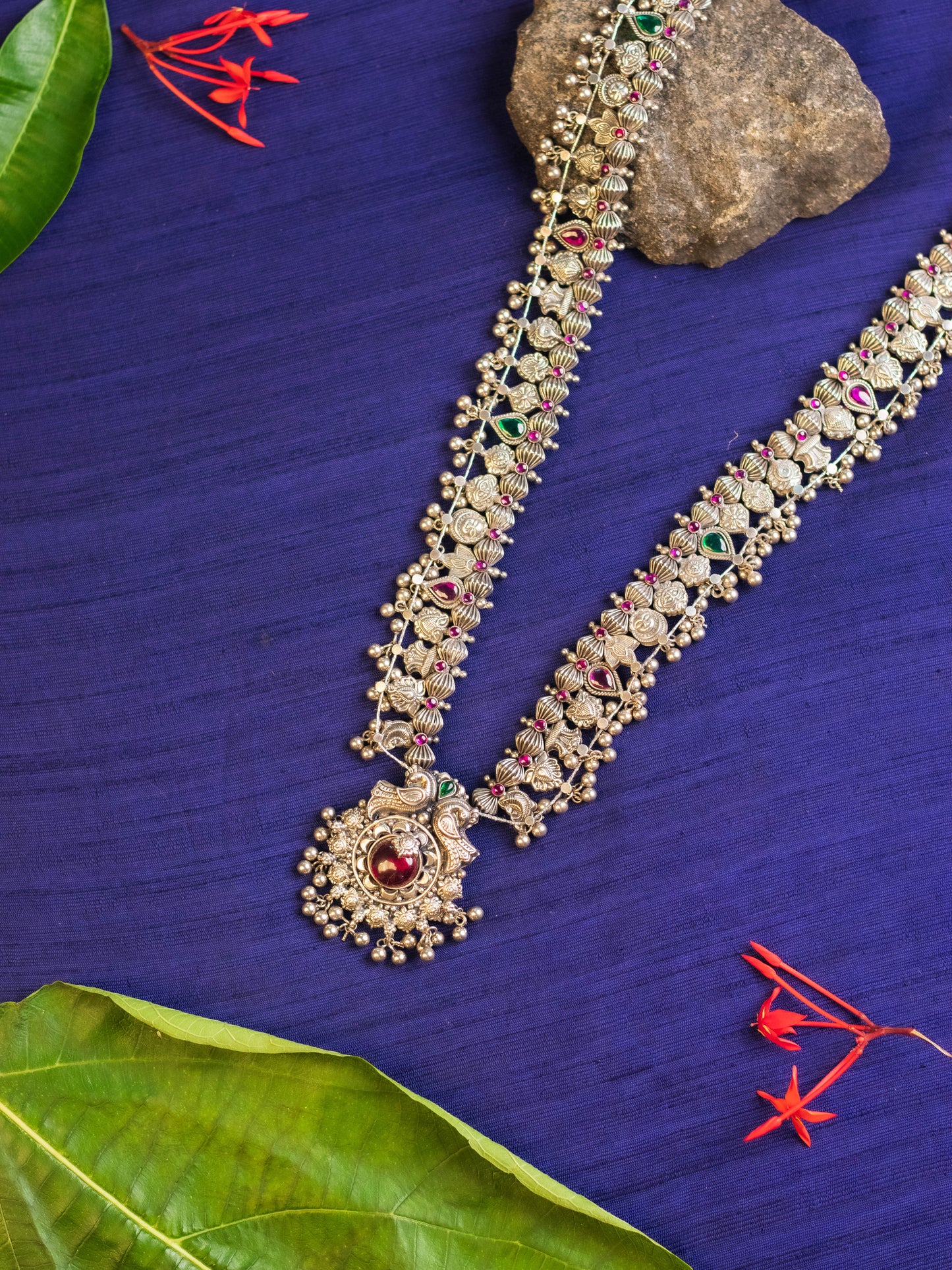 Kolhapuri Sterling Silver Saaj