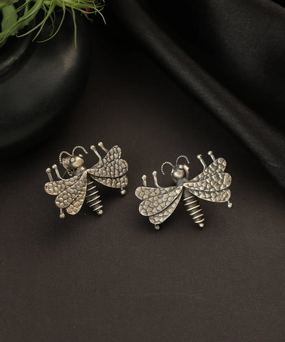 Silver Bug Earrings