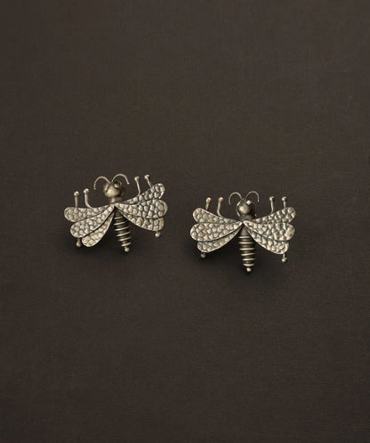 Silver Bug Earrings