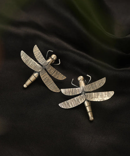 Silver Fly earrings