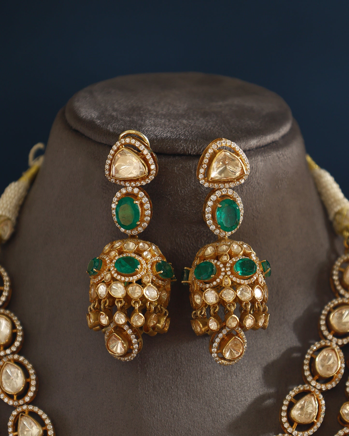 Handcrafted Necklace in 92.5 Silver with Moissanite (Copy)