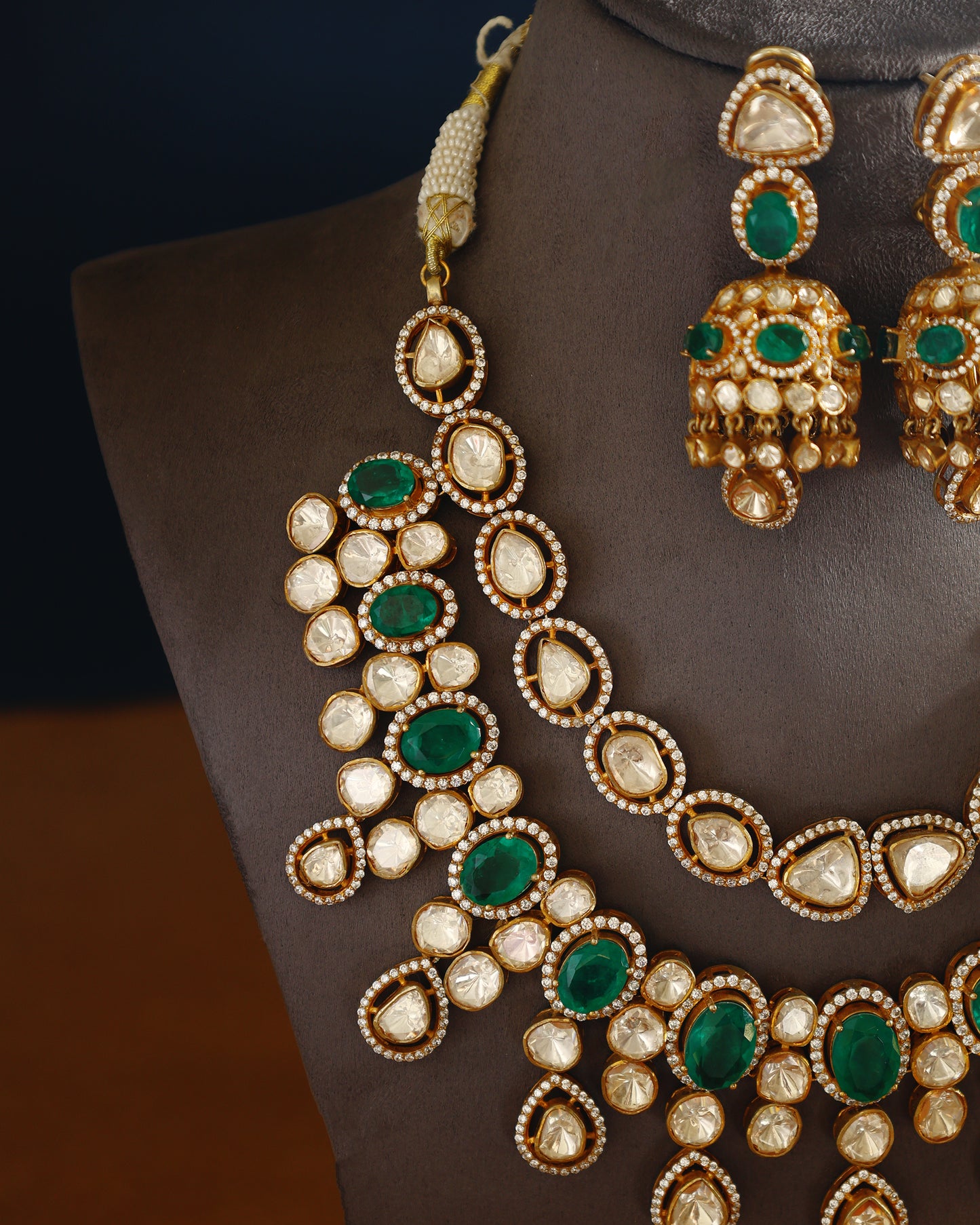 Handcrafted Necklace in 92.5 Silver with Moissanite (Copy)