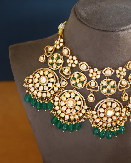 Handcrafted Necklace in 92.5 Silver with Moissanite (Copy)