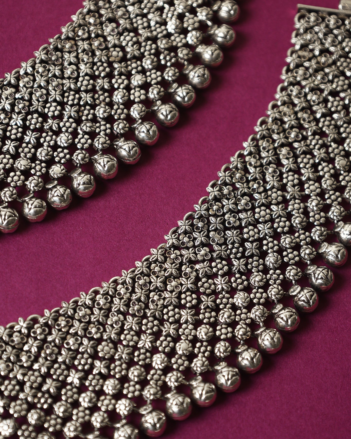 Handcrafted Anklets in 92.5 Silver