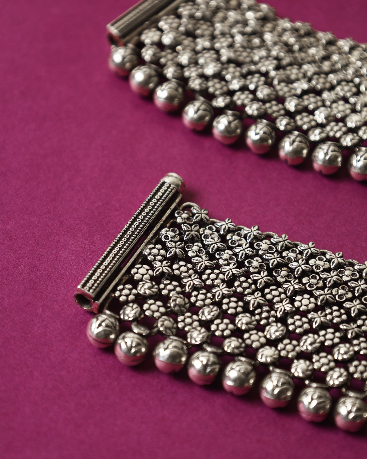 Handcrafted Anklets in 92.5 Silver