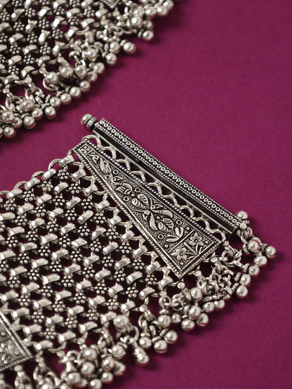 Handcrafted Anklets in 92.5 Silver with nan