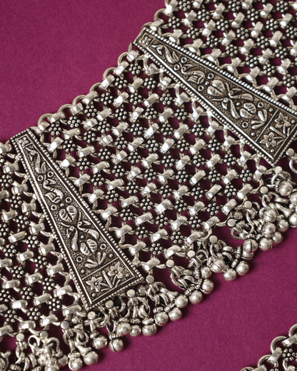 Handcrafted Anklets in 92.5 Silver with nan