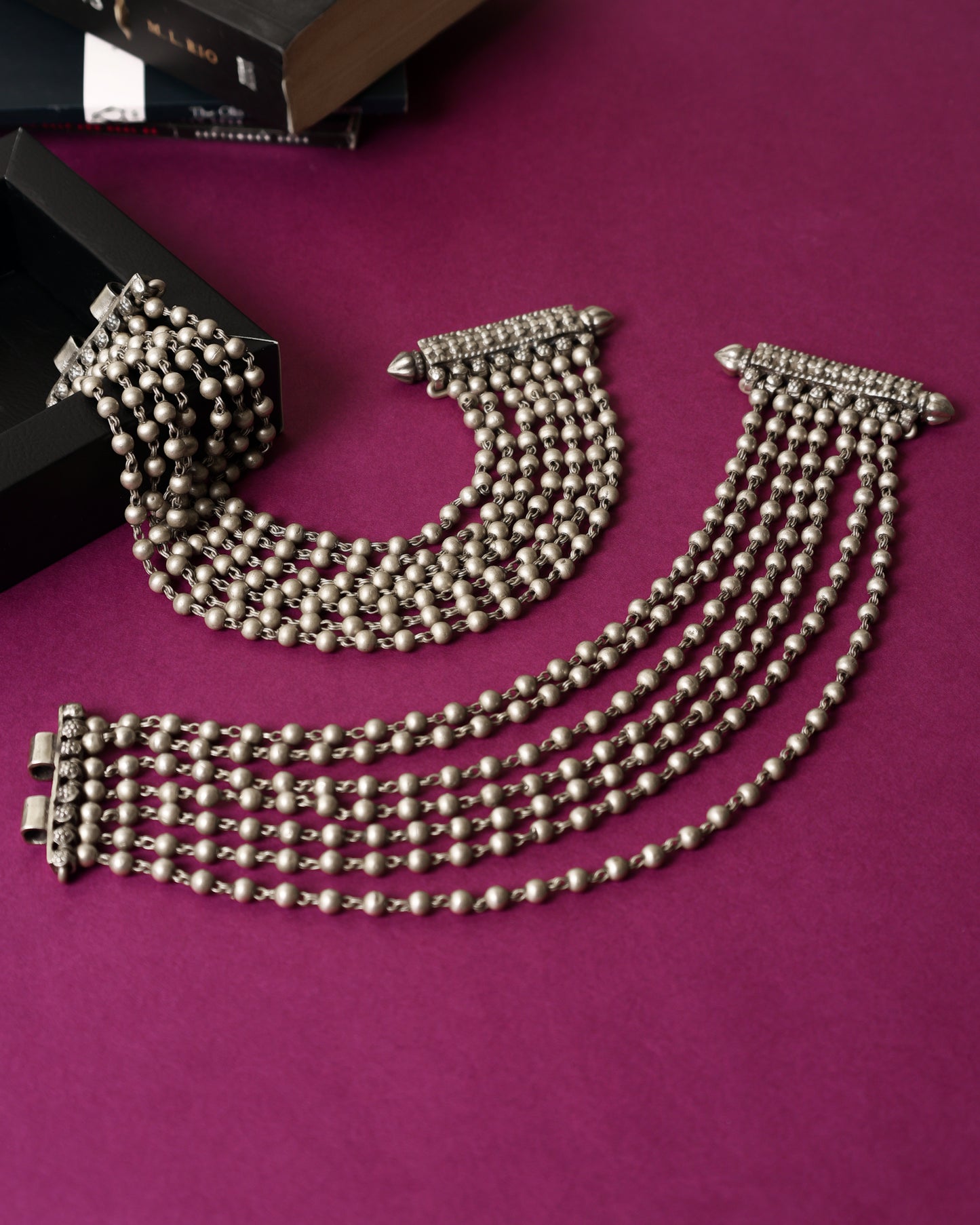 Handcrafted Anklets in 92.5 Silver with nan