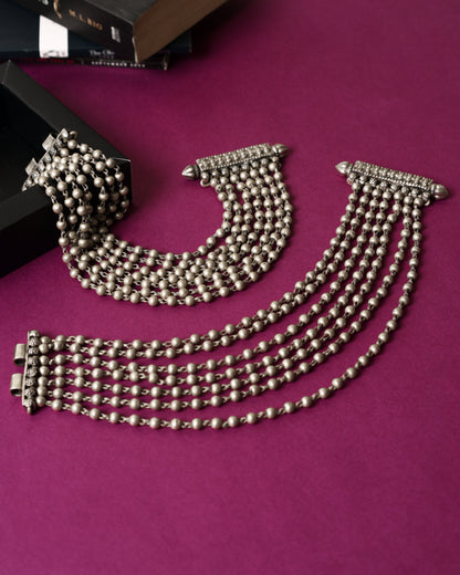 Handcrafted Anklets in 92.5 Silver with nan