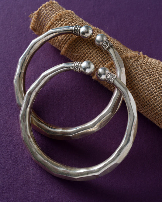 Handcrafted Anklets in 92.5 Silver with nan