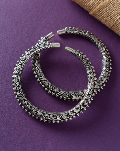 Handcrafted Anklets in 92.5 Silver with nan