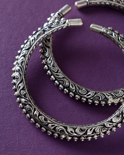Handcrafted Anklets in 92.5 Silver with nan