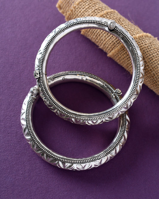 Handcrafted Anklets in 92.5 Silver with nan