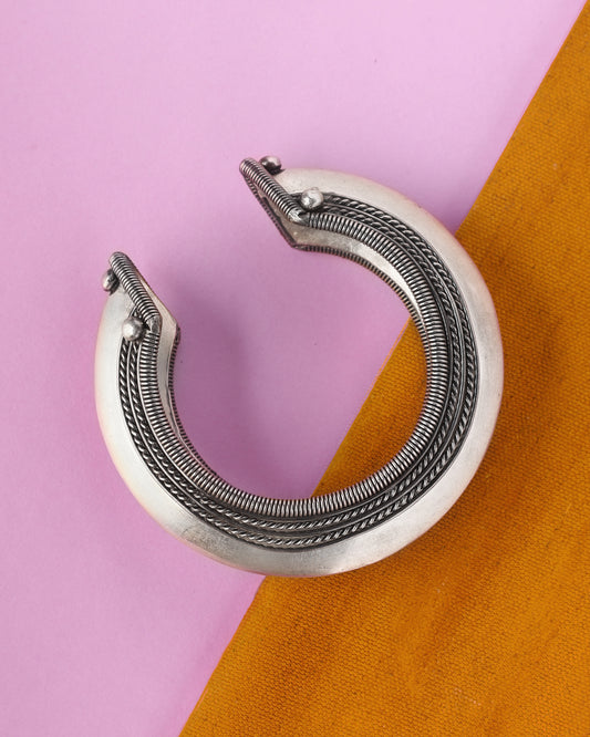 Handcrafted Bangles in 92.5 Silver with nan