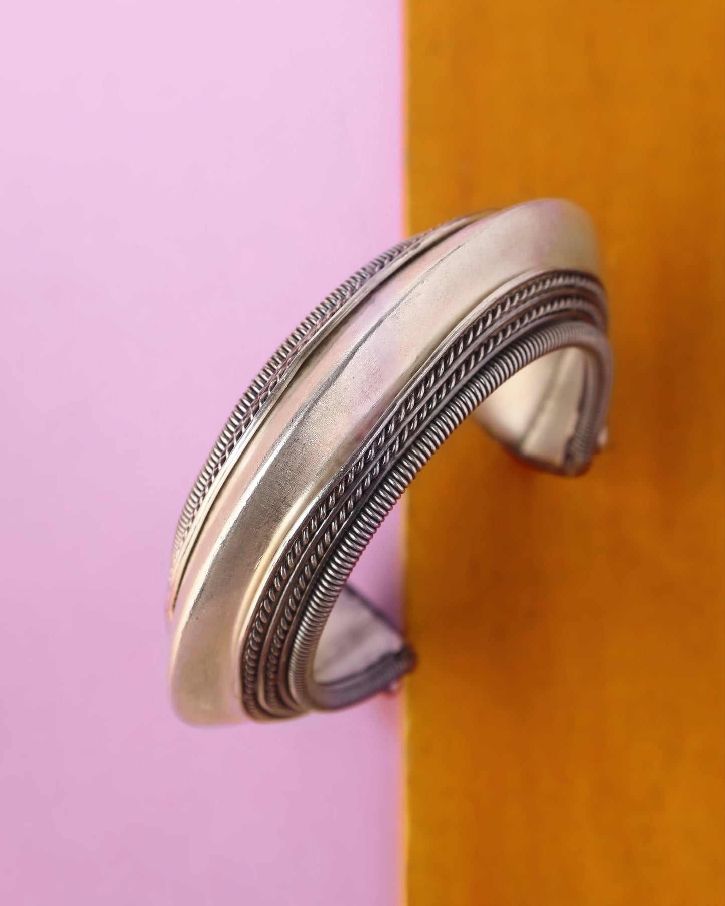 Handcrafted Bangles in 92.5 Silver with nan