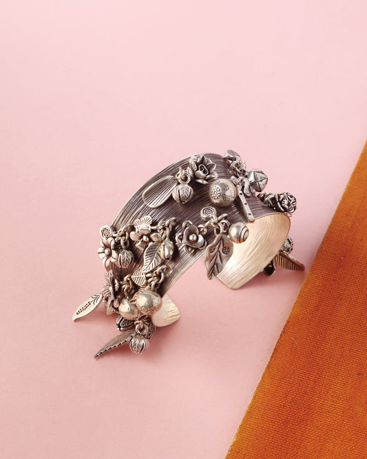 Handcrafted Bangles in 92.5 Silver with nan