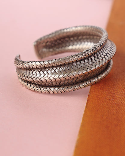 Handcrafted Bangles in 92.5 Silver with nan