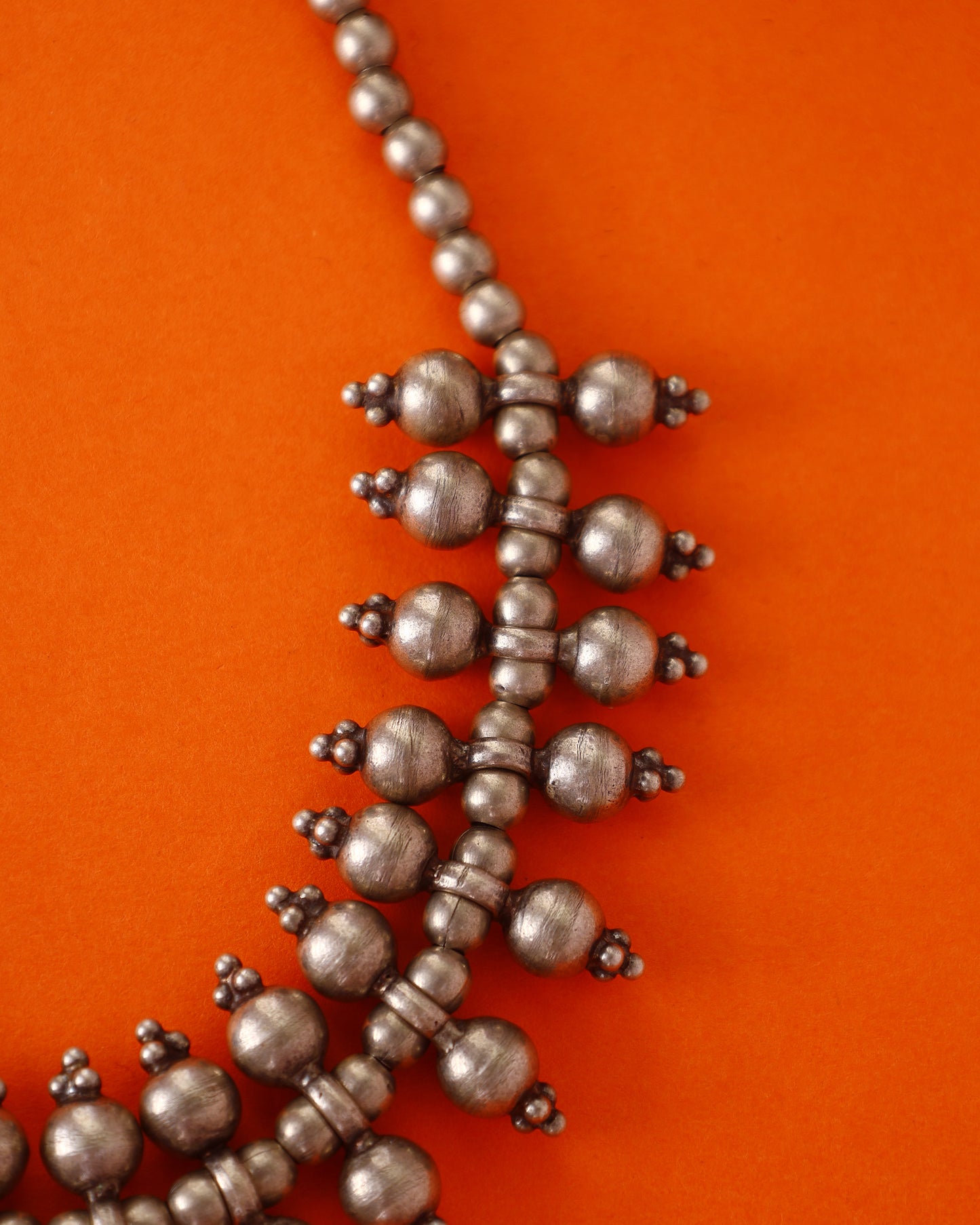 Antique Handcrafted Necklace in 92.5 Silver