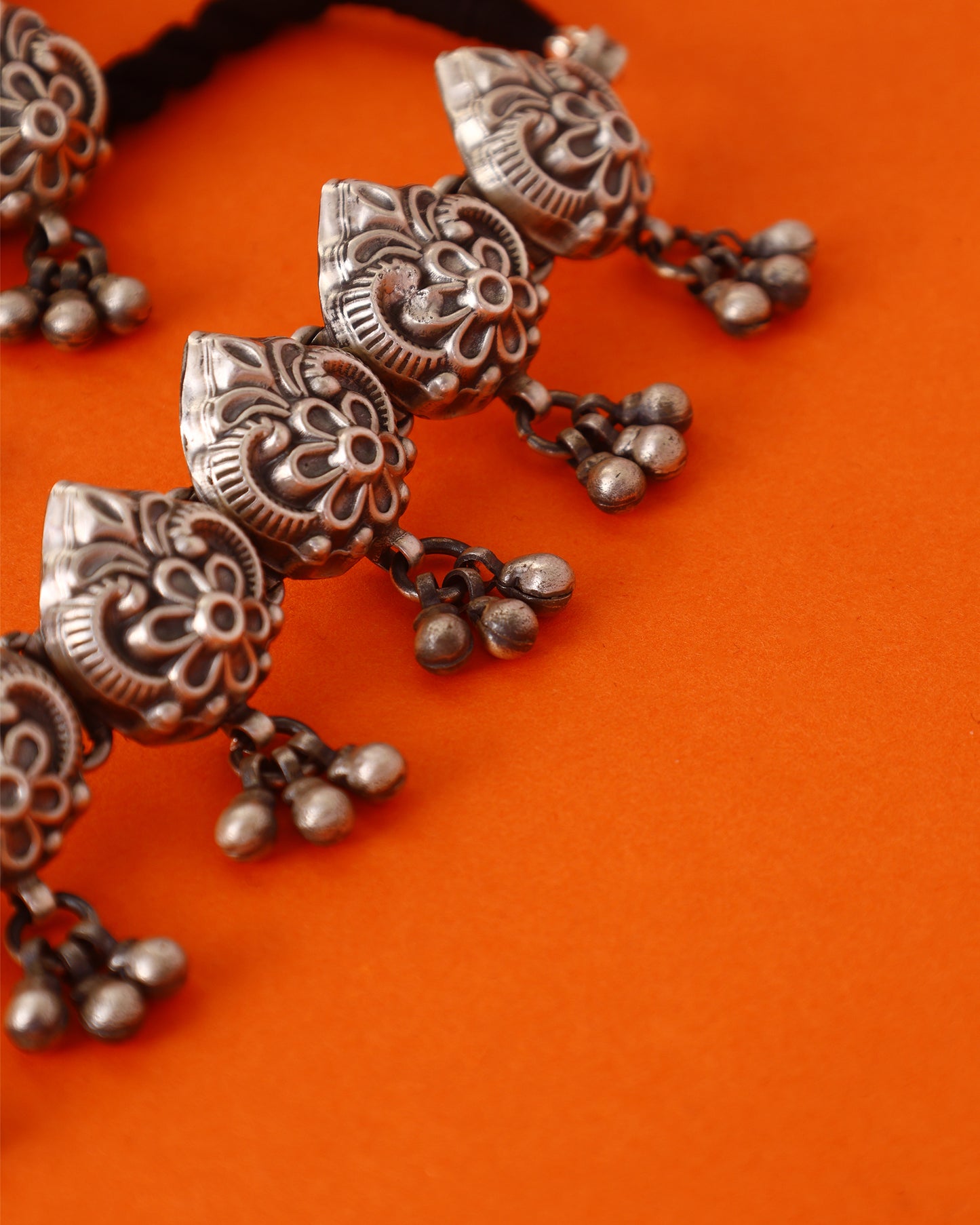 Antique Handcrafted Choker Set in 92.5 Silver