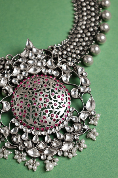 Kundan Fusion Necklace