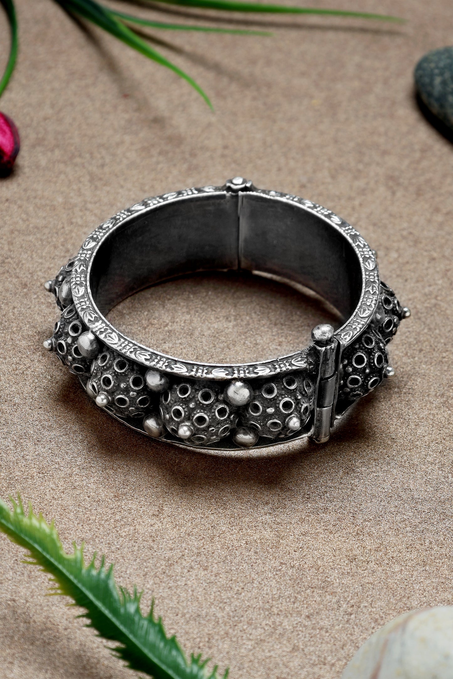 Silver Tribal Vintage Kada