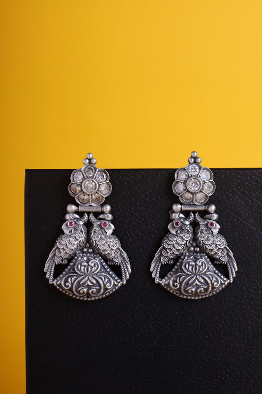 CZ Kempstone Temple Earrings