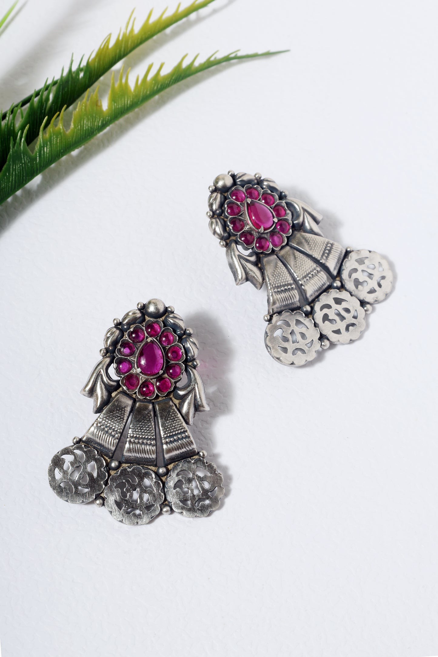 Pink Kempstone Big Studs